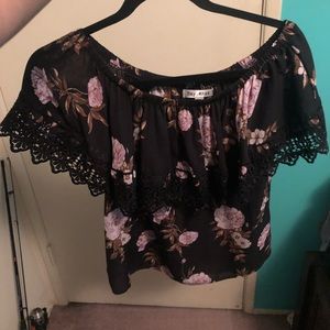 Off the shoulder blouse